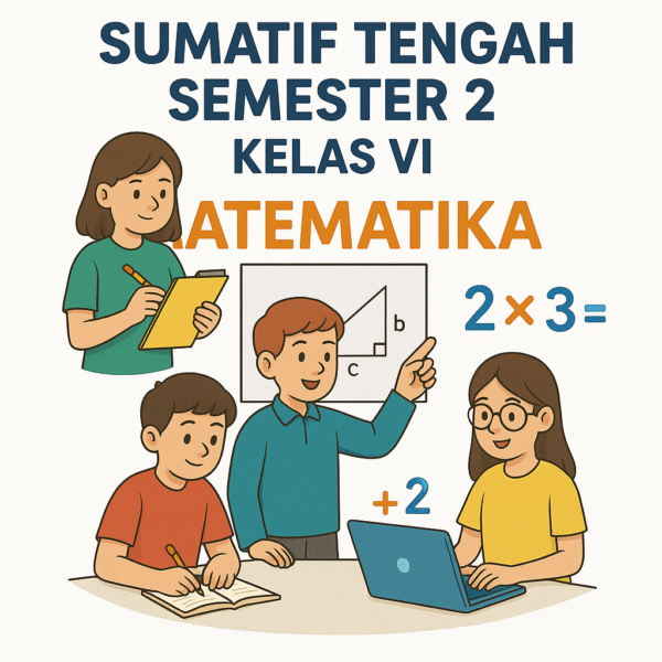 Sumatif Tengah Semester 2 Kelas VI Pelajaran Matematika