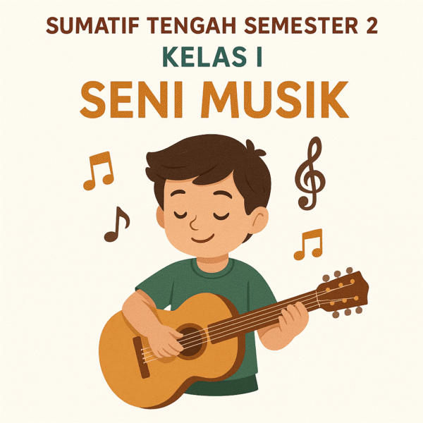 Sumatif Tengah Semester 2 Kelas I Pelajaran Seni Musik