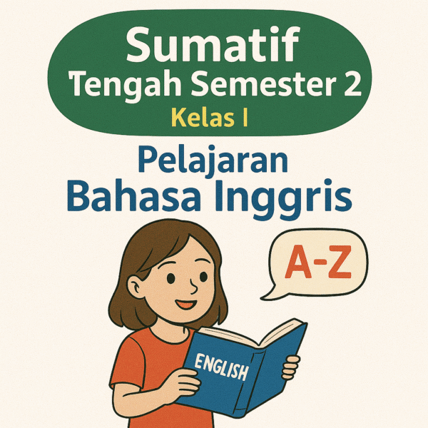 Sumatif Tengah Semester 2 Kelas I Pelajaran Bahasa Inggris
