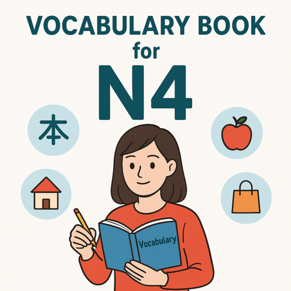 Vocabulary book for N4